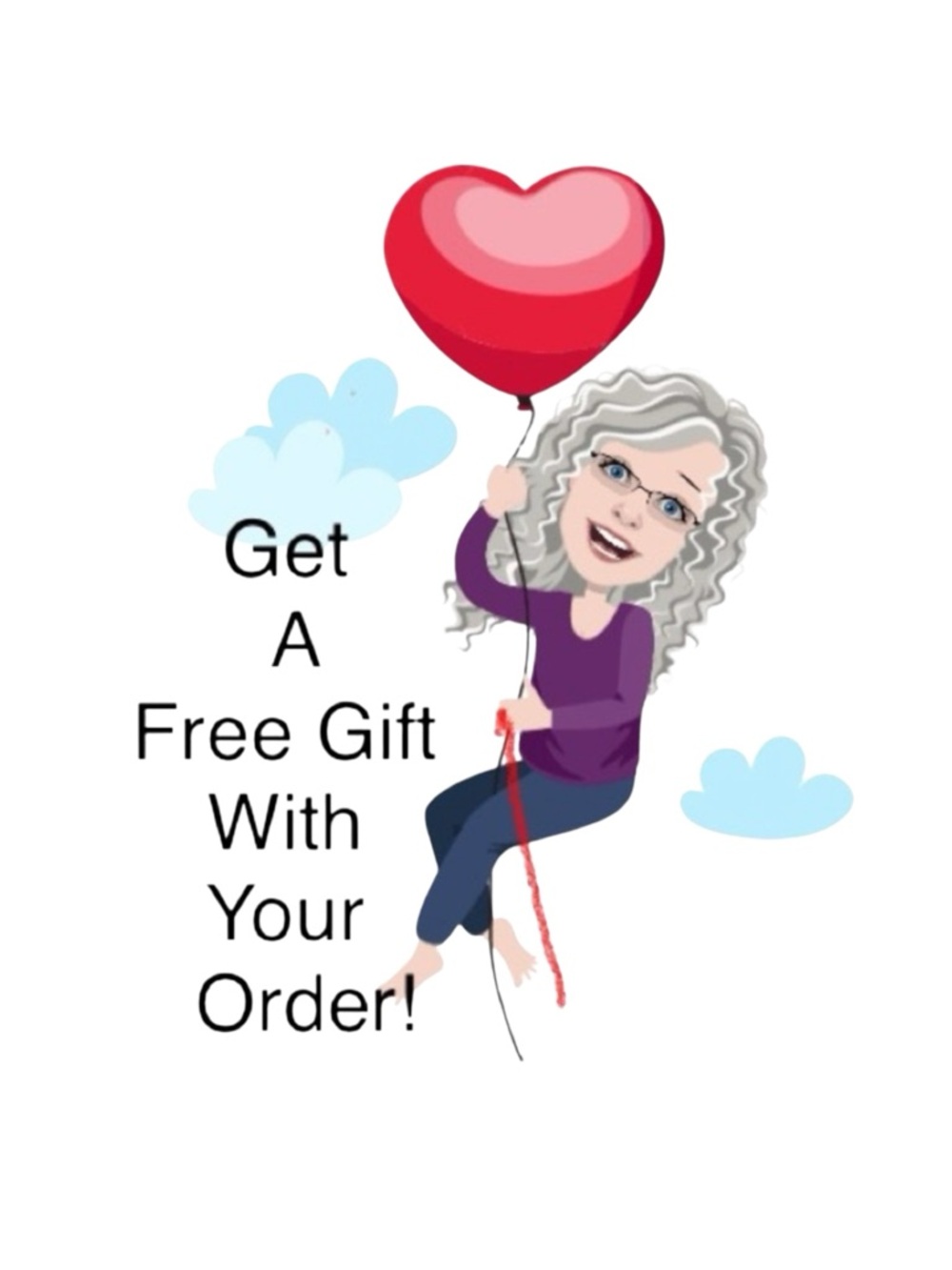 FREE GIFT WITH YOUR ORDER! 🥳